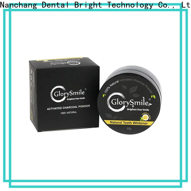 GlorySmile GlorySmile activated charcoal natural teeth whitening powder from China for whitening teeth 1