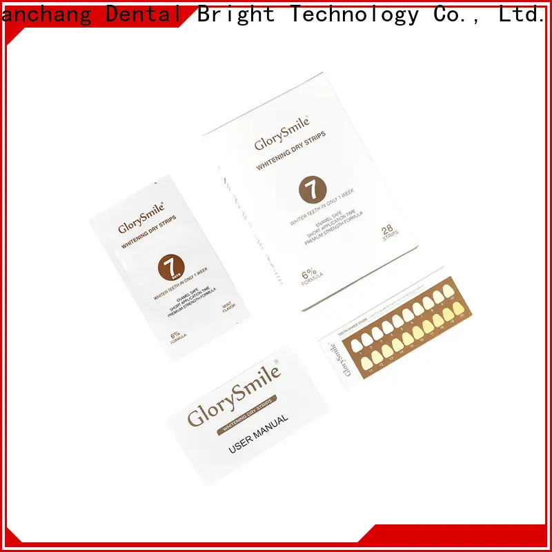 GlorySmile dental white strips vendor for whitening teeth 1