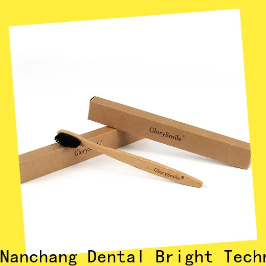 GlorySmile activated charcoal toothbrush customized2 1