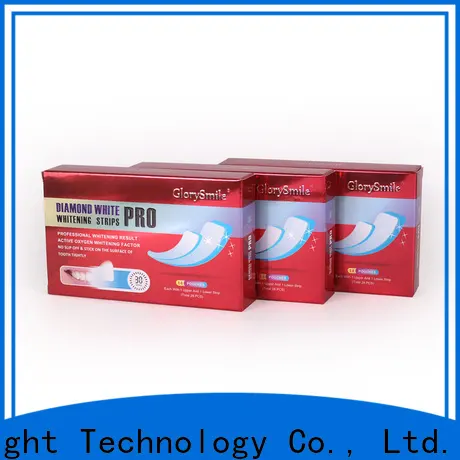 GlorySmile Wholesale custom safe teeth whitening strips factory for home usage 1