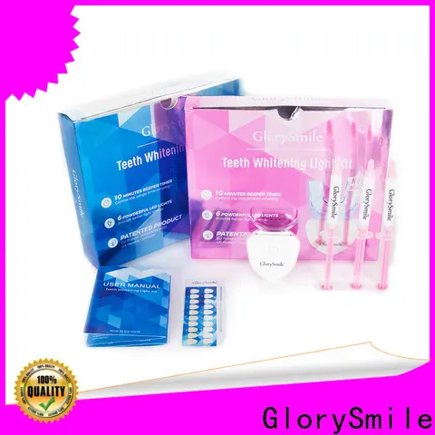 GlorySmile private label led home whitening kit supplier for teeth 1