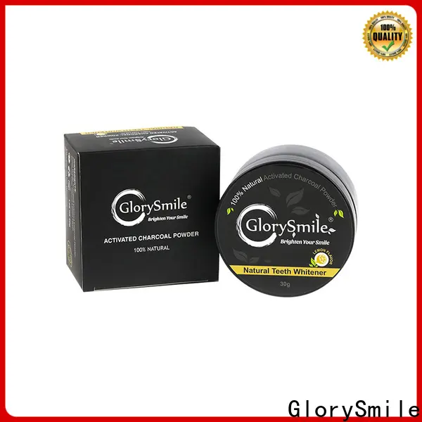 GlorySmile activated charcoal natural teeth whitening powder for business for whitening teeth 1