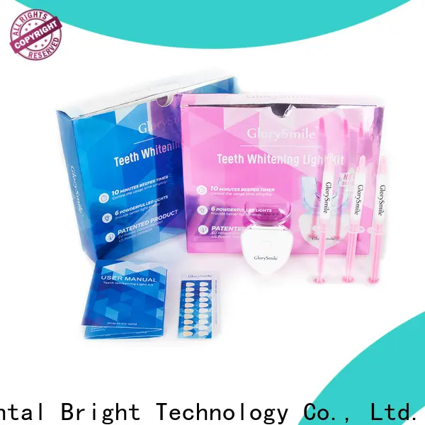 GlorySmile professional whitening kit company for teeth 1