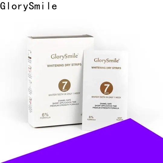 GlorySmile Bulk purchase high quality most effective whitening strips Suppliers for whitening teeth 1