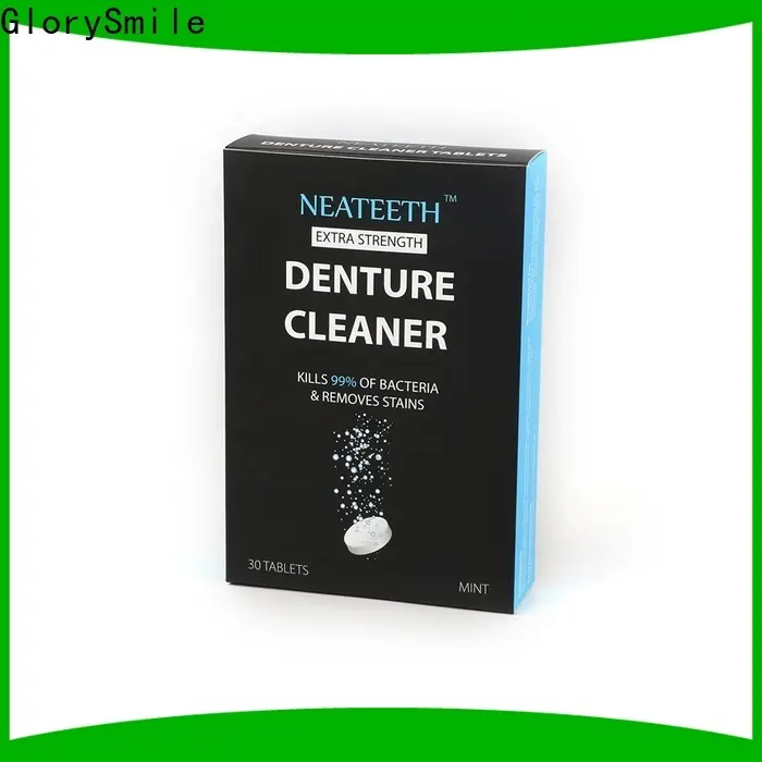 GlorySmile Bulk purchase custom denture cleaner tablets for retainers Suppliers 1