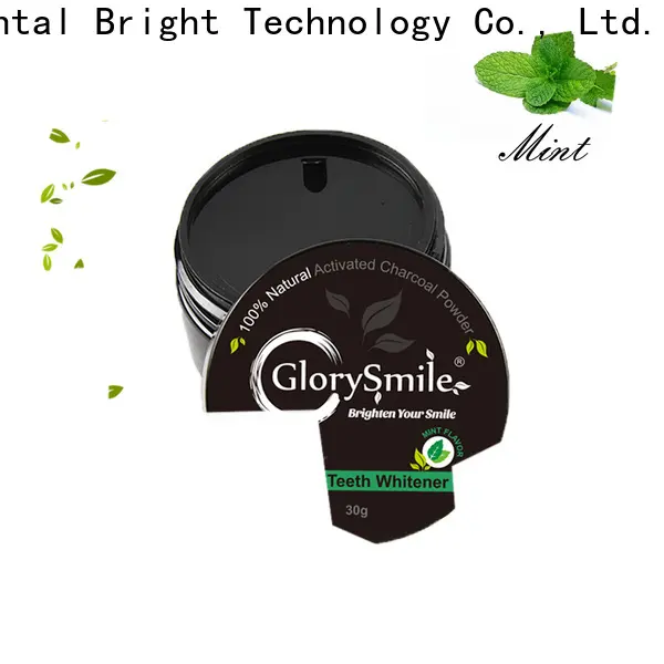 GlorySmile Wholesale OEM activated charcoal natural teeth whitening powder factory for dental bright 1