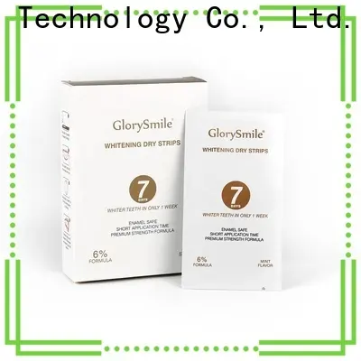GlorySmile strongest teeth whitening strips Suppliers for home usage 1
