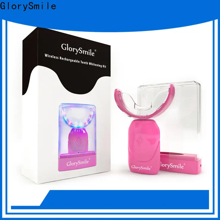 GlorySmile Bulk purchase OEM home teeth whitening kit led light manufacturers for whitening teeth 1