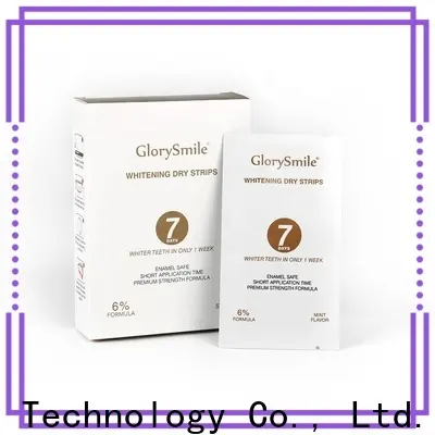 GlorySmile Wholesale custom teeth bleaching strips manufacturers for whitening teeth 1