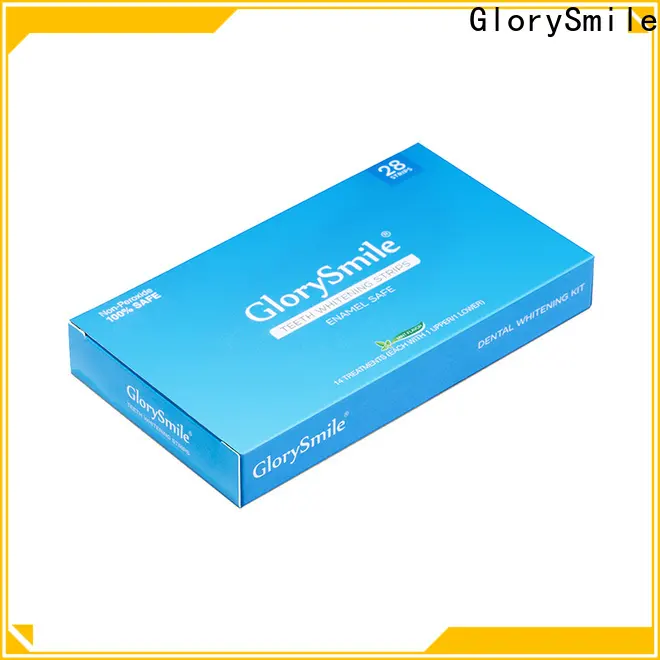 GlorySmile teeth bleaching strips manufacturers for home usage 1