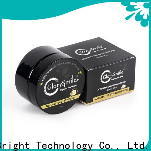 GlorySmile charcoal whitening powder company for home usage 1