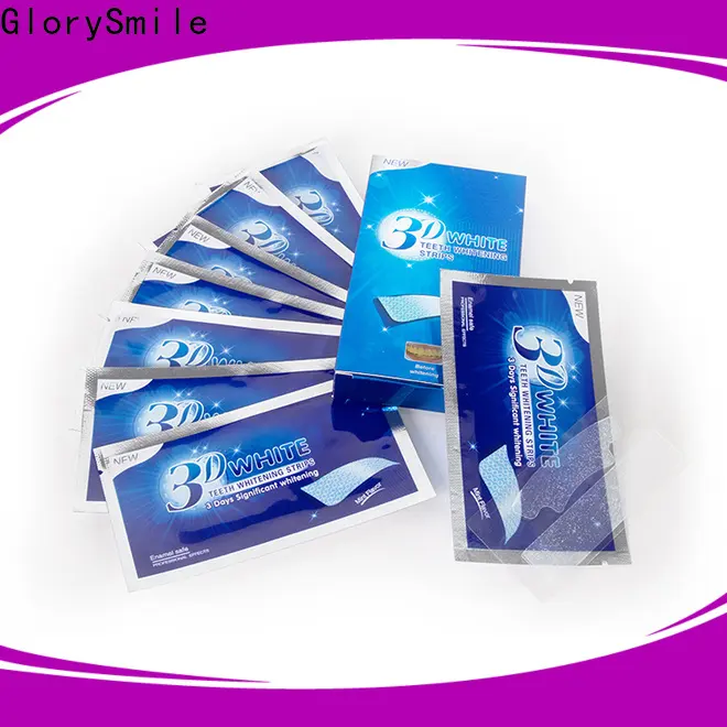 GlorySmile Bulk purchase custom best rated whitening strips Suppliers for teeth 1
