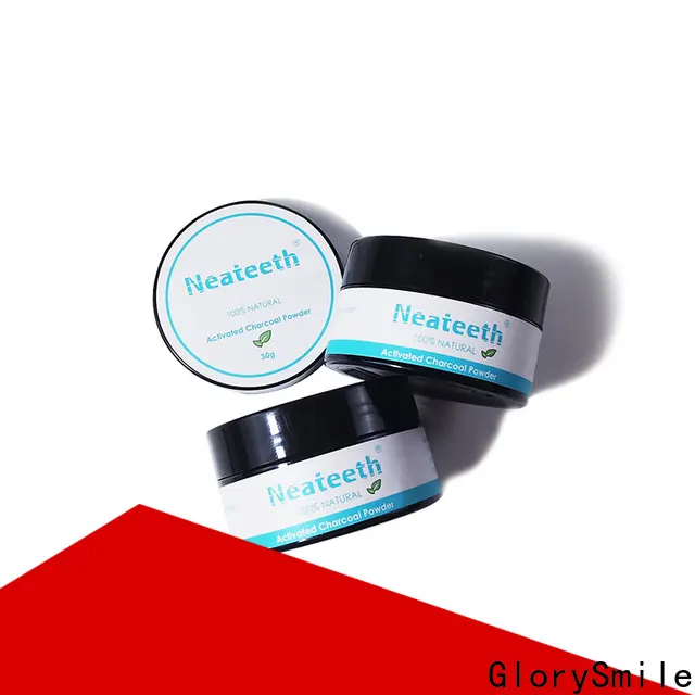 GlorySmile coconut charcoal teeth whitening powder factory for whitening teeth 1