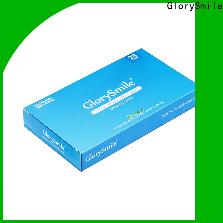GlorySmile Wholesale best advanced teeth whitening strips Suppliers for home usage 1