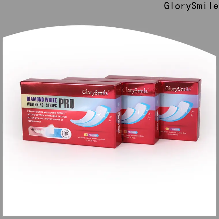 GlorySmile home teeth whitening strips factory for whitening teeth 1
