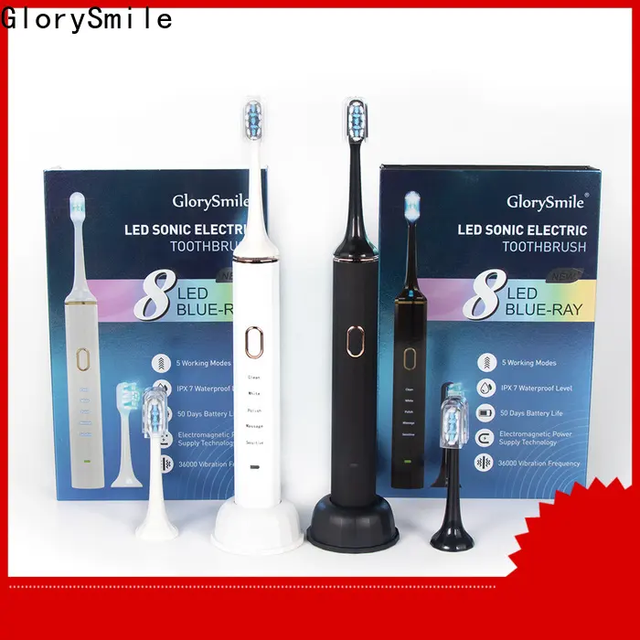 GlorySmile Bulk purchase black electric toothbrush company for teeth 1