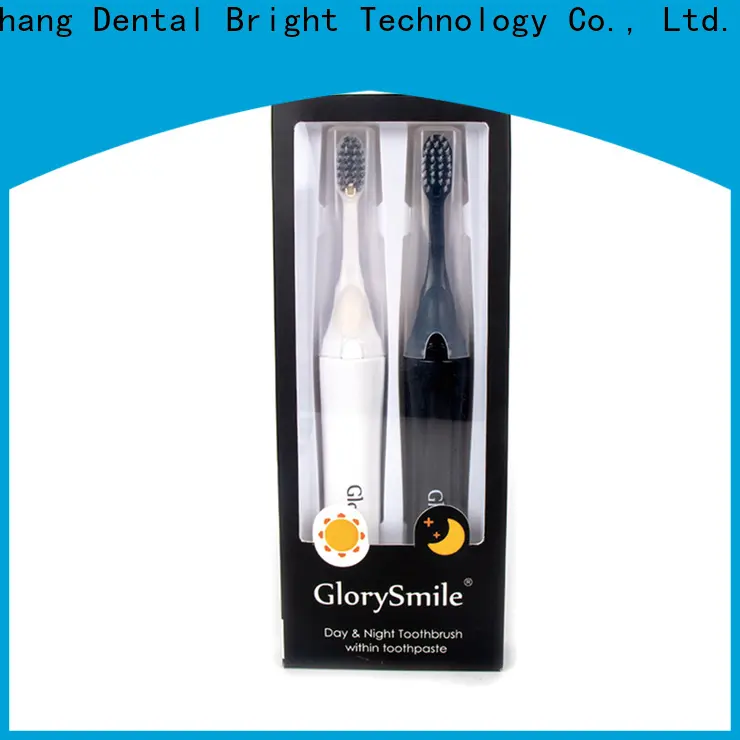 GlorySmile bamboo activated charcoal toothbrush for business 1