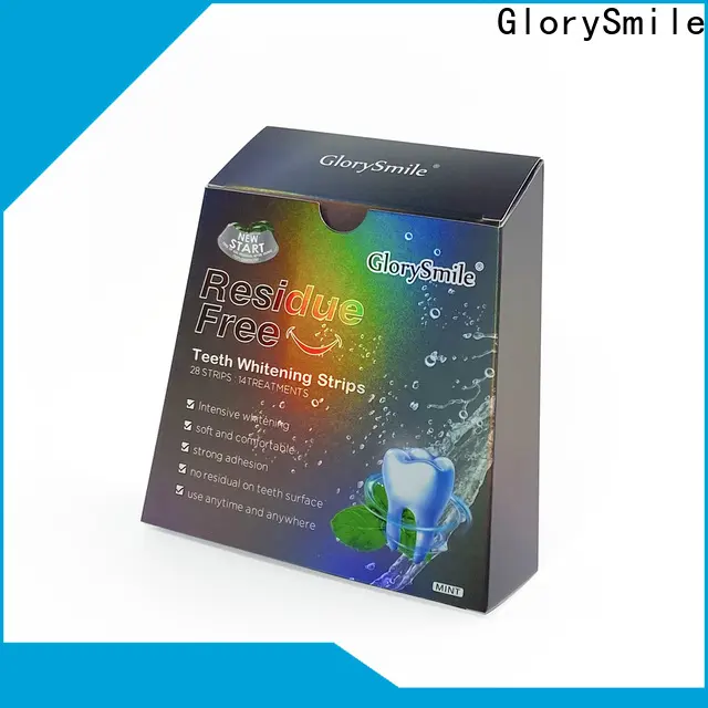GlorySmile ODM high quality whitening strips price Suppliers for home usage 1