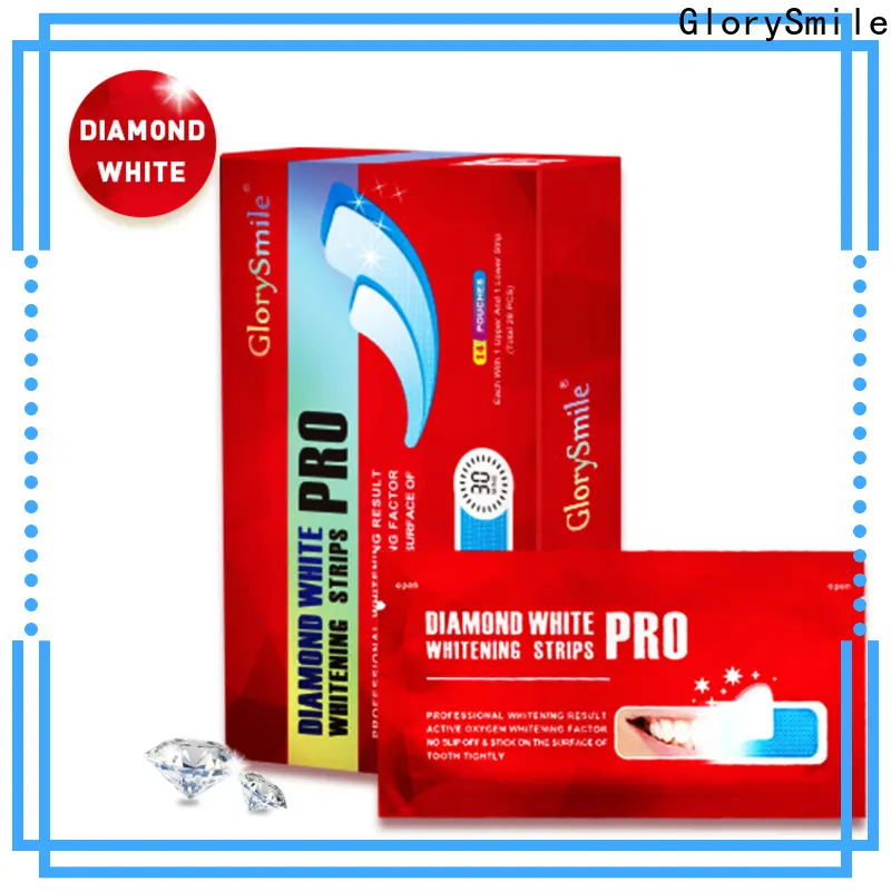 GlorySmile 3d white teeth whitening strips vendor for teeth 1