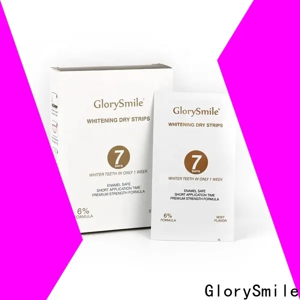 GlorySmile Custom best dental whitening strips Suppliers for whitening teeth 1