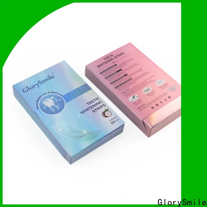 GlorySmile smiles teeth whitening strips factory for home usage 1