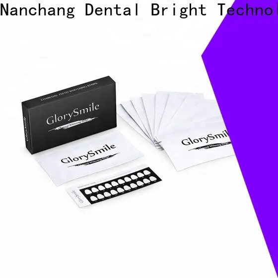 GlorySmile white teeth whitening strips vendor for home usage 1