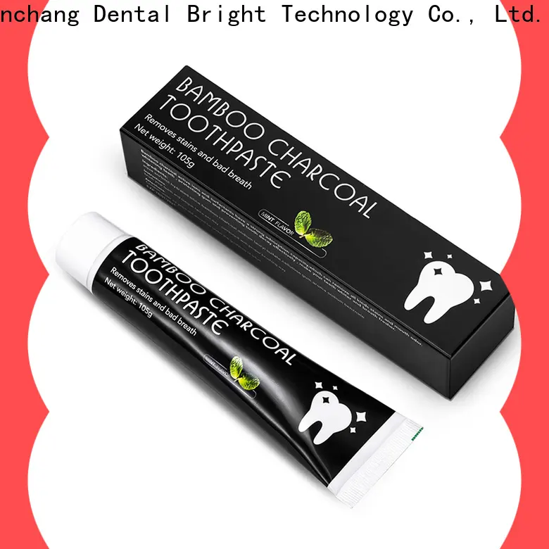 GlorySmile bamboo bamboo charcoal toothpaste factory for whitening teeth 1