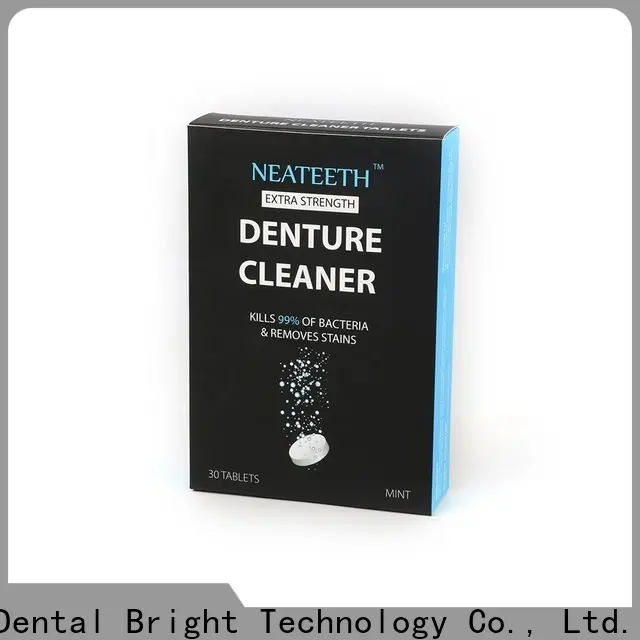 Bulk purchase custom denture cleaner tabs manufacturers for whitening teeth 1