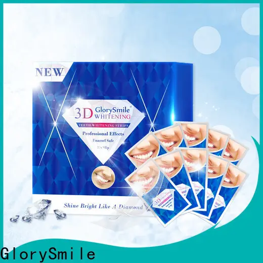 GlorySmile Wholesale custom 3d white teeth whitening strips factory for whitening teeth 1
