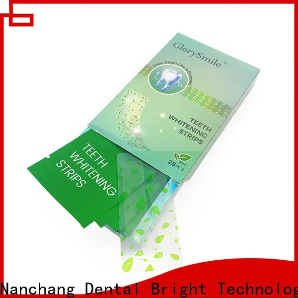 GlorySmile Wholesale best peroxide free teeth whitening strips vendor for teeth 1