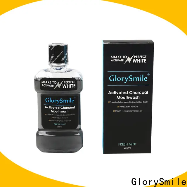 GlorySmile hot sale activated charcoal toothbrush from China for whitening teeth 1