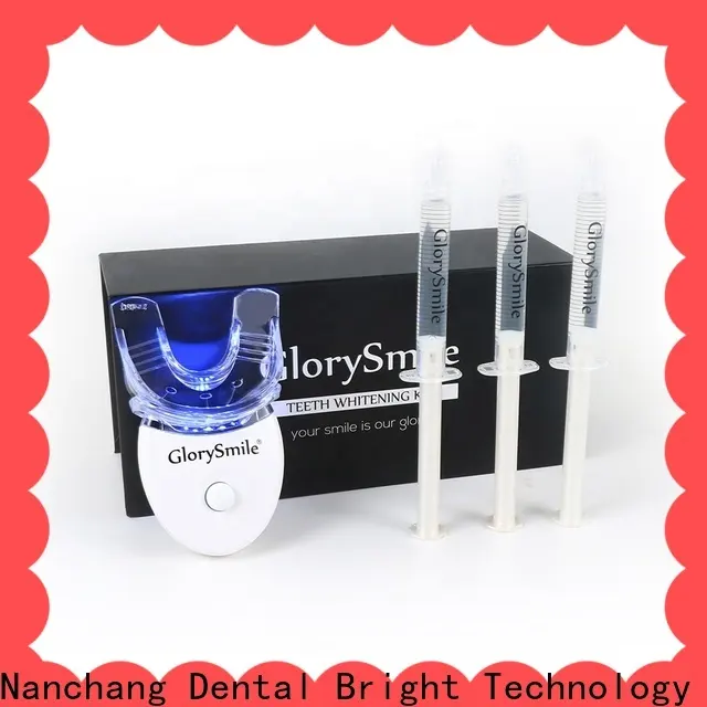 GlorySmile Bulk buy high quality best teeth whitening kit led light supplier for home usage 1