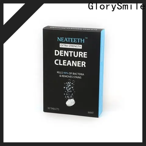 GlorySmile Bulk buy custom dental appliance cleaning tablets Supply for whitening teeth 1