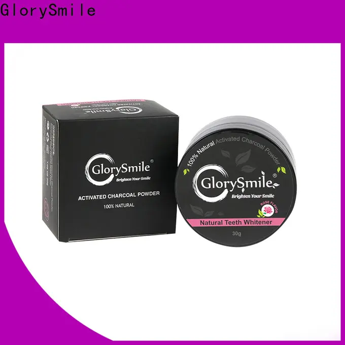 GlorySmile Wholesale natural activated charcoal powder manufacturers for dental bright 1