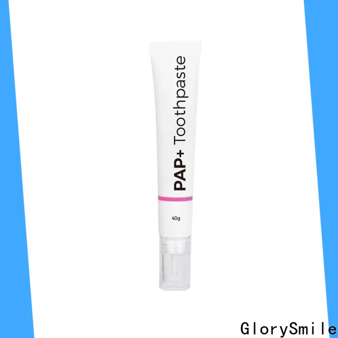 GlorySmile Bulk purchase best pap toothpaste manufacturers for whitening teeth 1