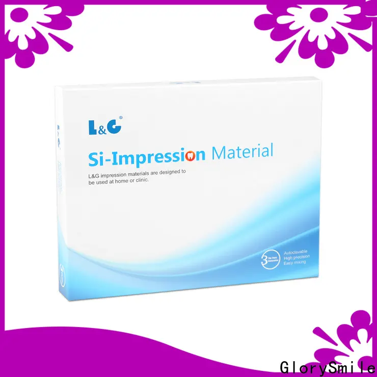GlorySmile dental silicone impression putty factory for whitening teeth 1