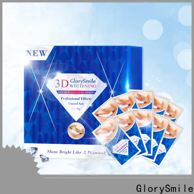 GlorySmile peroxide free teeth whitening strips Suppliers for whitening teeth 1
