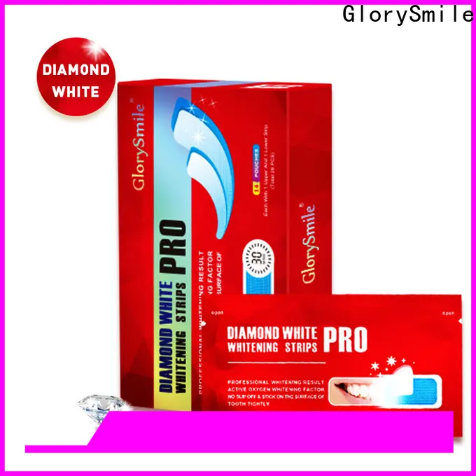 GlorySmile white teeth whitening strips manufacturers for teeth 1