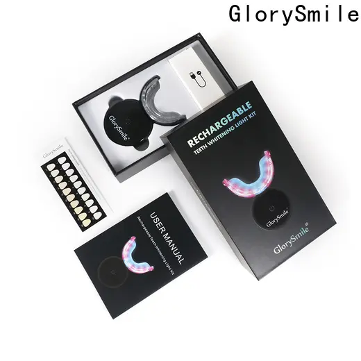 GlorySmile Custom home teeth whitening kit instructions manufacturers for home usage 1
