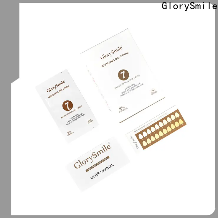 GlorySmile ODM high quality strongest teeth whitening strips free quote for whitening teeth 1