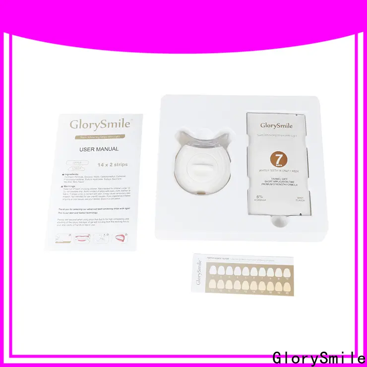 GlorySmile Custom best bleaching strips manufacturers for teeth 1