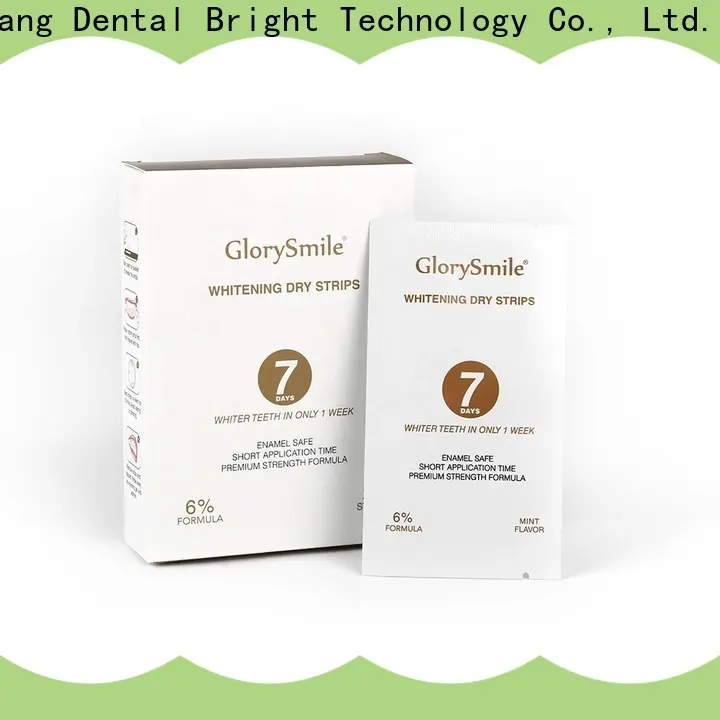 GlorySmile smiles teeth whitening strips factory for teeth 1