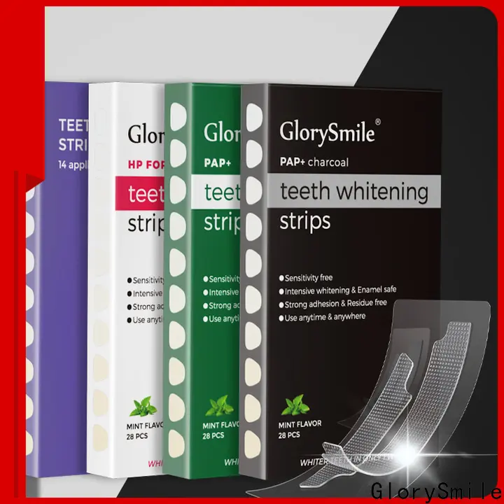 GlorySmile Wholesale high quality whitening strips price factory for home usage 1