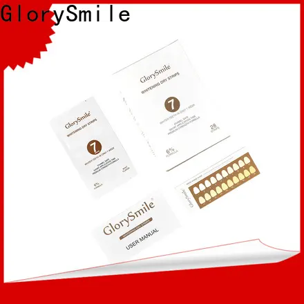 GlorySmile Wholesale ODM dental whitening strips for wholesale for whitening teeth 1