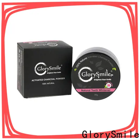 GlorySmile Bulk purchase high quality best charcoal powder for teeth company for whitening teeth 1