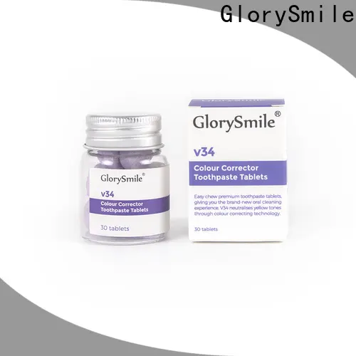GlorySmile sensitive teeth toothpaste tablets reputable manufacturer for home usage 1