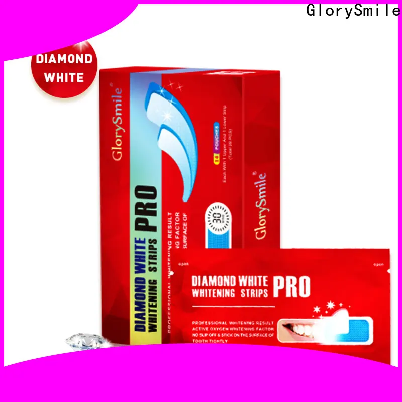 GlorySmile Bulk buy high quality 3d teeth whitening strips manufacturers for teeth 1