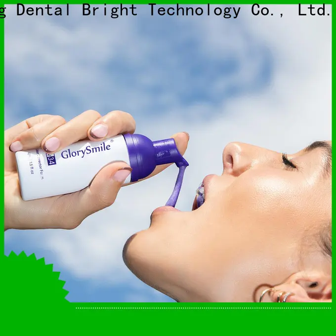 GlorySmile OEM high quality teeth whitening cleansing mousse free quote for teeth 1