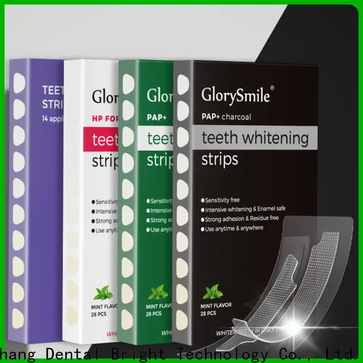 Wholesale OEM 3d white teeth whitening strips Supply for home usage 1