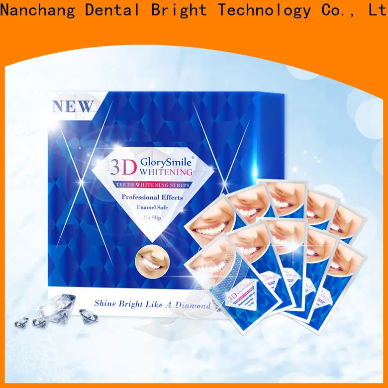 GlorySmile Custom OEM home teeth whitening strips for wholesale for home usage 1